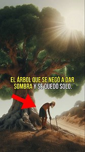 1.4M views · 24K reactions | El Árbol Que Se Negó A Dar Sombra Y Se Quedó Solo. . . . #reflexion #reflexiones #reelsvideoシ #reelsvideo #historia #reelsviralfb #Historias #HistoriasDeVida #reelsviralシ #reels #reels2024 #reels2025 #fypシ゚ #viral #reflexionesdevida | Cracks Invictos | Facebook