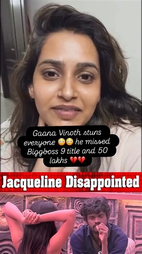 Arunkumar Thirumaran on Instagram: "Gaana Vinoth stuns everyone 😳😳 he missed Biggboss 9 title and 50 lakhs 💔💔#biggboss #trendingnow #biggbosstamil"