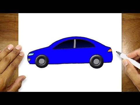 How To Draw Car Easily | Car Drawing Easy