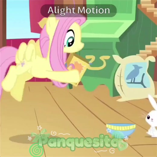 quieres q te cuente los pelos del qlo? 😳💜 #fluttershy #panquesito #mylittlepony #edit #alightmotion