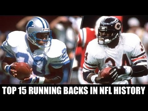 TOP 15 RUNNING BACKS IN NFL HISTORY