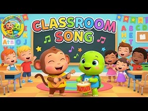 Classroom Commands Song ✏️📚 | Open, Close, Stand, Sit | Learn English for Kids (Preschool ESL)
