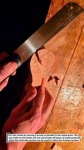 SUPER COOL! Special Knife-Saw Tool for Woodworking