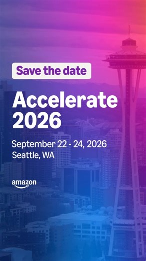 That's a wrap on Amazon Accelerate 2025! 🎉 Three amazing days of seller success stories, breakthrough strategies, and community connections. Thank you to everyone who joined us in Seattle! 📺 Missed the event? On-demand content is coming soon. 🗓️ Plus, mark your calendars for next year! Join us in Seattle September 22-24, 2026! Visit amazonaccelerate.com for regular updates. | Sell on Amazon