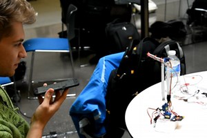 Voice Activated Galactic Indicator NodeJS App