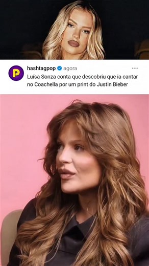 Hashtag Pop | Luísa Sonza revelou à Vogue Portugal que descobriu sua confirmação no Coachella 2026 da forma mais caótica possível: quando uma amiga lhe... | Instagram