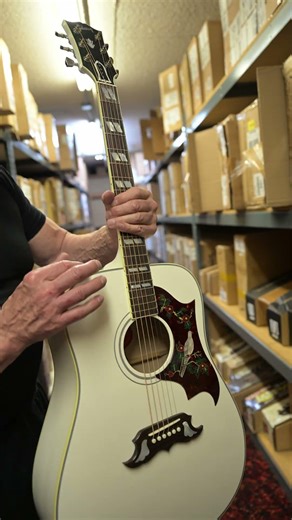 White Gibson Dove | Custom Shop Acoustic Rarity