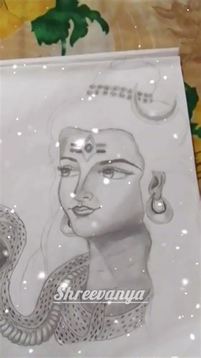 Mahadev Ji ka beautiful drawing 🎨🥰🙏🌺❤️#youtubeshorts #viralvideo #shorts