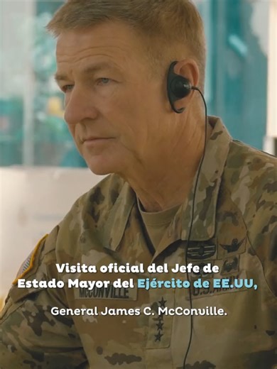 The Secretary of National Defense🇭🇳, Abg. Enrique Reina, the of the Republic, and the Chief of the Joint Chiefs of Staff, Vice José Fortín Aguilar, received this day the Chief of Staff of the U.S. Army🇺🇸, Gen. James C. McConville, on an official visit to 🇭🇳.@Jose Manuel Zelaya R