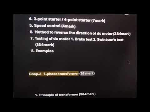 ELECTRICAL MACHINE -1