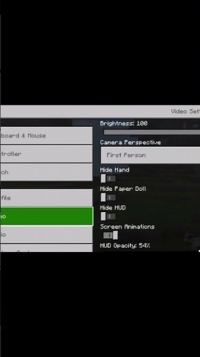 Tutorial on hiding hands and items - Minecraft Tutorial