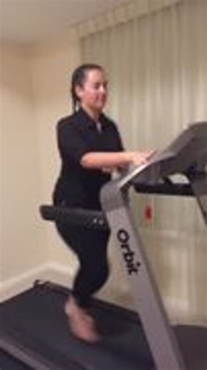 Woman Falls After Speeding Up on Treadmill