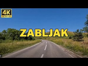 Explore the Untamed Beauty of Zabljak, Montenegro | Scenic Drive Through Majestic Landscapes | 4K