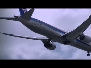 2014/08/16 ANA 787-9 JA830A Landing at Haneda