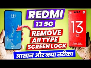 Easy way to unlock any Redmi 5g Mobile - Redmi 13 5g Hard Reset & Remove Password, Pin Lock