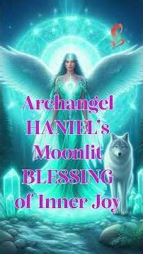 Archangel Haniel’s Moonlit Blessing of Inner Joy. Heart Healing, Moon Wisdom, Turquoise Crystals