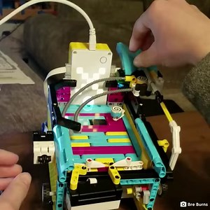 Spending the day learning through play with this #LEGOeduSPIKEprime pinball machine! 📽️: Bre Burns (Renegade Bricks) | LEGO Education