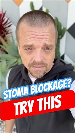 Stoma BLOCKAGE? Try This First | #ostomy #colostomy