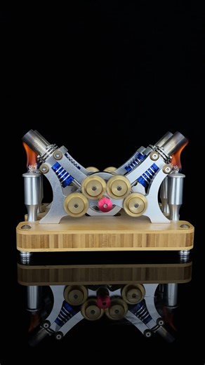 Sterling v4 engine model toy#model #toys
