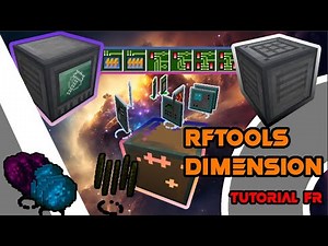 Tuto RFtools Dimension, explication et craft dimlets... | Minecraft moddé ModPack DireWolf20