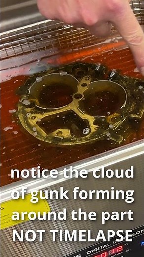 Ultrasonic Cleaner and Pine-Sol as a Way to Clean a Carburetor Body #automobile