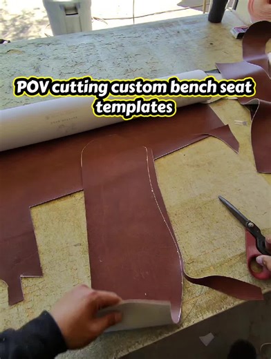 ASMR Cutting Templates for C10 Custom Bench Seat