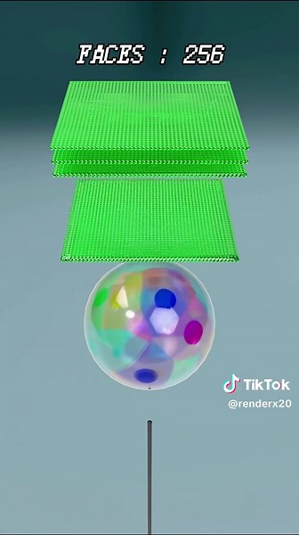 Cloth Simulation 3D〰️🟢 #3dart #3danimation #clothsimulation #simulation #asmr