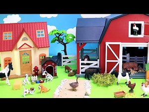Fun Farm Barnyard Animal Figurines