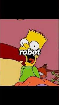 Homer transforms into a robot for love #thesimpsons #cartoon