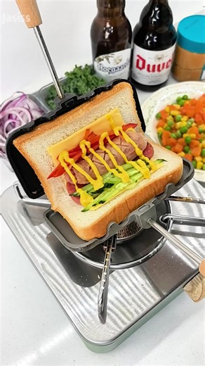 Double-Sided Sandwich Press for Quick Perfect Sandwiches