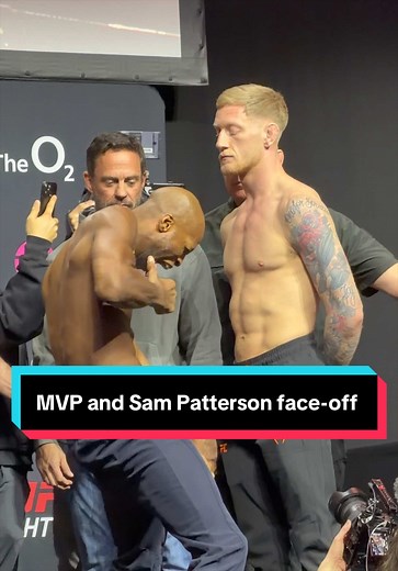 MVP vs Sam Patterson Face-Off 🔥 #UFCLondon