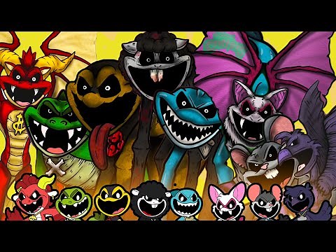 ALL Nightmare Critters Revealed Poppy Playtime Chapter 4