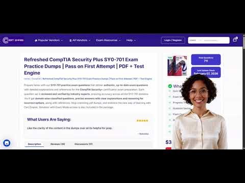 CompTIA Security Plus SY0-701 Exam Practice Questions | Real Exam-Style Practice Session 2026