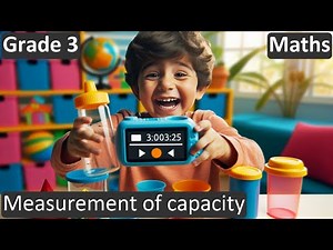 Grade 3 | Maths | Measurement of capacity | Free Tutorial | CBSE | ICSE | State Board