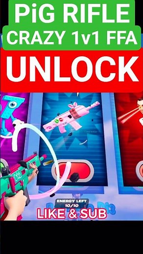 UNLOCK PIG RIFLE iN CRAZY 1V1 FFA Fortnite @hozzy #fortniteshorts #fortnitecreative #fortnite1v1