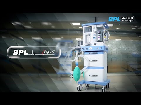 BPL E-Flo 6 Anesthesia Workstation for Hospitals & High-Acuity Surgeries | BPL Medical Technologies