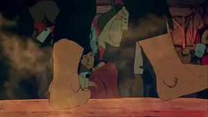 Frodo and company make it to the Inn at Bree.. | Ralph Bakshi