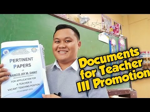 PERTINENT PAPERS FOR PROMOTION VIA RANKING | Teacher 1 to Teacher 3