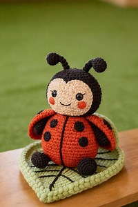 Amigurumi Ladybug Crochet Pattern PDF, Cute Ladybug Plush Toy, Spring Insect Amigurumi, Beginner Friendly Pattern - Etsy Australia