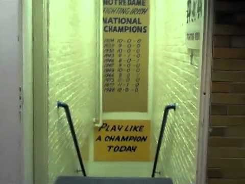 Football Locker Room Tour