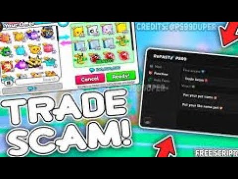 🔁🔥TRADE SCAM SCRIPT FOR PETSIM 99 | PC & MOVILE | NO KEY | PASTEBIN | AUTO UPDATES