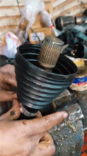 Install the ball cage