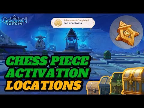 ALL CHESS PIECES ACTIVATION DEVICE LOCATIONS! (GUIDE) | Genshin Impact