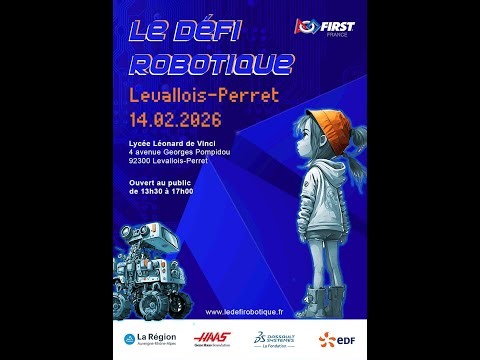 Le Défi Robotique 2026 - Régionale de Levallois-Perret