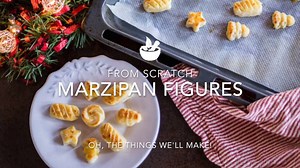 1.5K views · 41 shares | Full recipe and instructions here: https://thethingswellmake.com/how-to-make-marzipan-and-marizpan-figures-figuras-de-mazapan/ Simple to make, yet impressive in appearance, marzipan figures, or "figuras de Mazapán" are one of the most popular Christmas treats here in Spain. Kids will love to help you make and shape them. | Oh, The Things We'll Make | Facebook