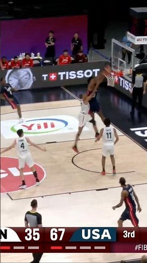 Joaquim Boumtje Boumtje just broke a USA 🇺🇸 record #basketball #shorts