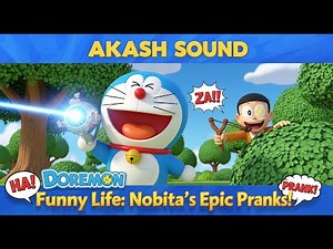 Doremon & Nobita’s Silly Prank Party | Funny Cartoon Moments