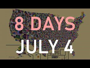 8 DAYS LEFT: The U.S.A. County Song | (All 3,244 County Equivalents)