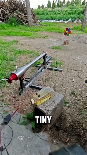 This Glass Jar Becomes a Real Jet Engine! #shorts