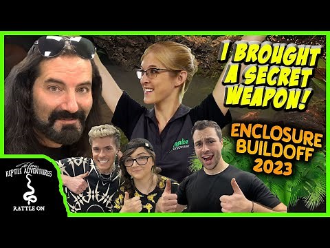 SNAKE DISCOVERY ENCLOSURE BUILD-OFF 2023! (I brought in a secret weapon this time!)